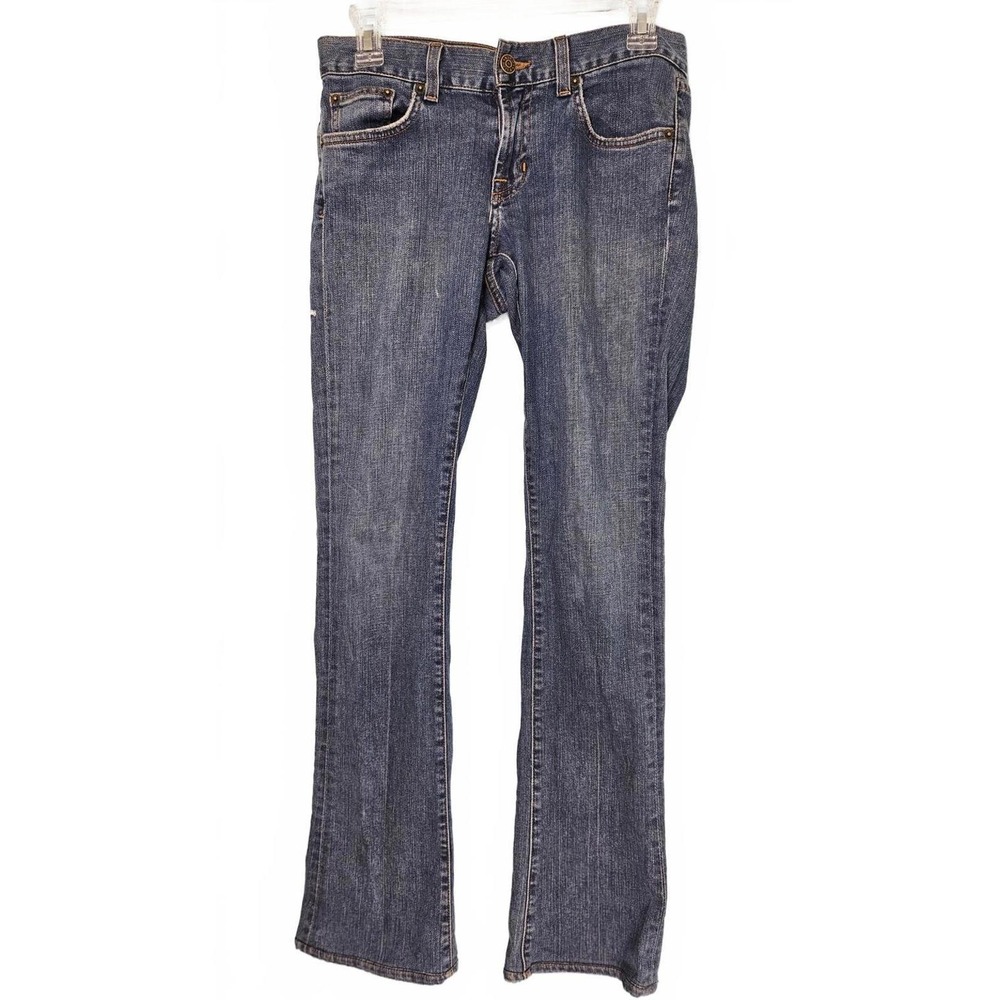 Ralph Lauren Black Label 867 Slim Straight Jeans Blue Medium Wash Womens Size 28